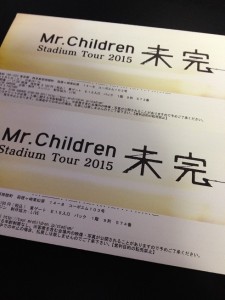 Mr.Children Stadium Tour 2015 未完＠日産スタジアム1